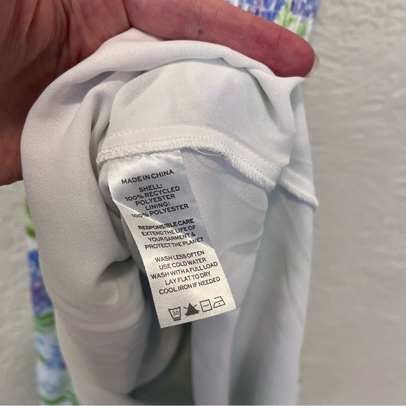 NWOT Hill House Floral Mini Dress - White, Purple, Green - Picture 10 of 12